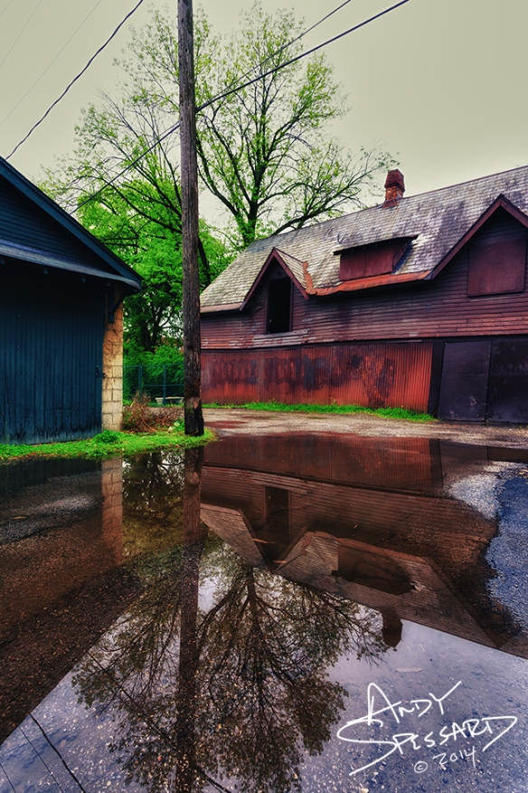 Afternoon puddles - Columbus, Ohio. Www.andyspessard.com Copyright © 2014 Andy Spessard Photography